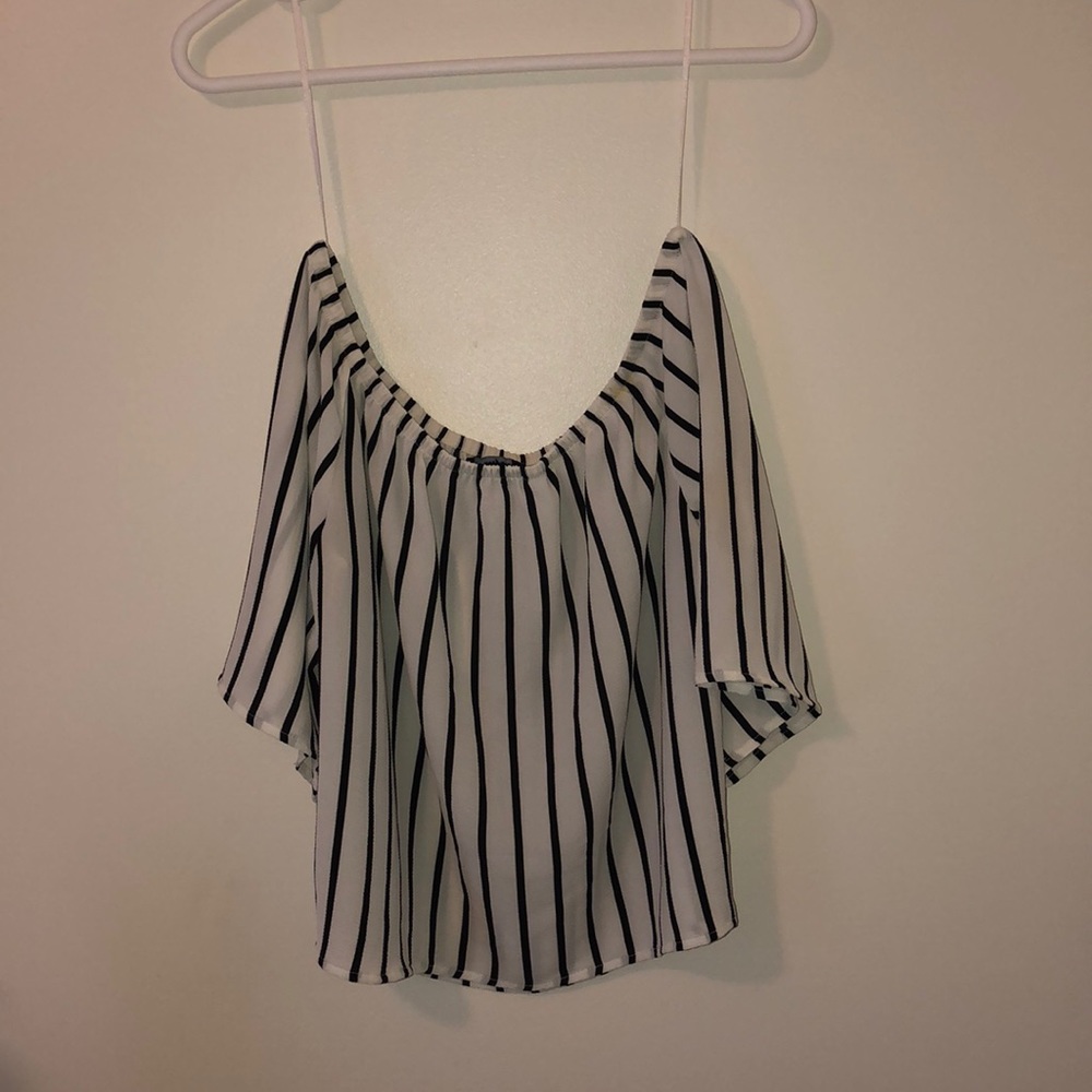 Off the shoulder shirt